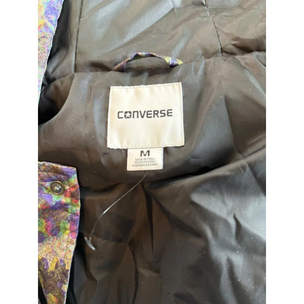 Converse Holographic Camouflage Hooded Jacket Medium